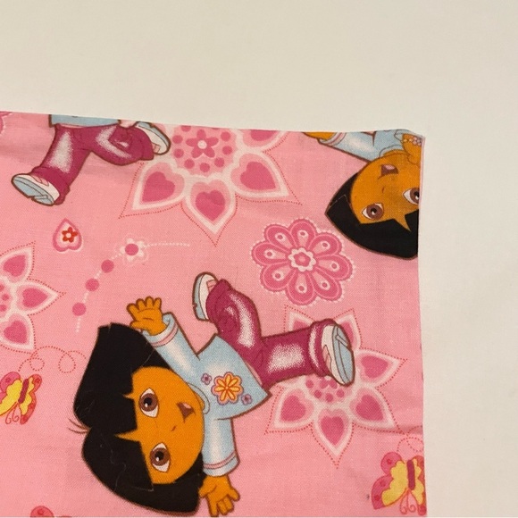 Dora the Explorer Pillowcase Homemade 21” x 11.5” Pillow Case - Picture 5 of 16